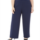 JM Collection Women's SeaPants Blue Size Petite Small