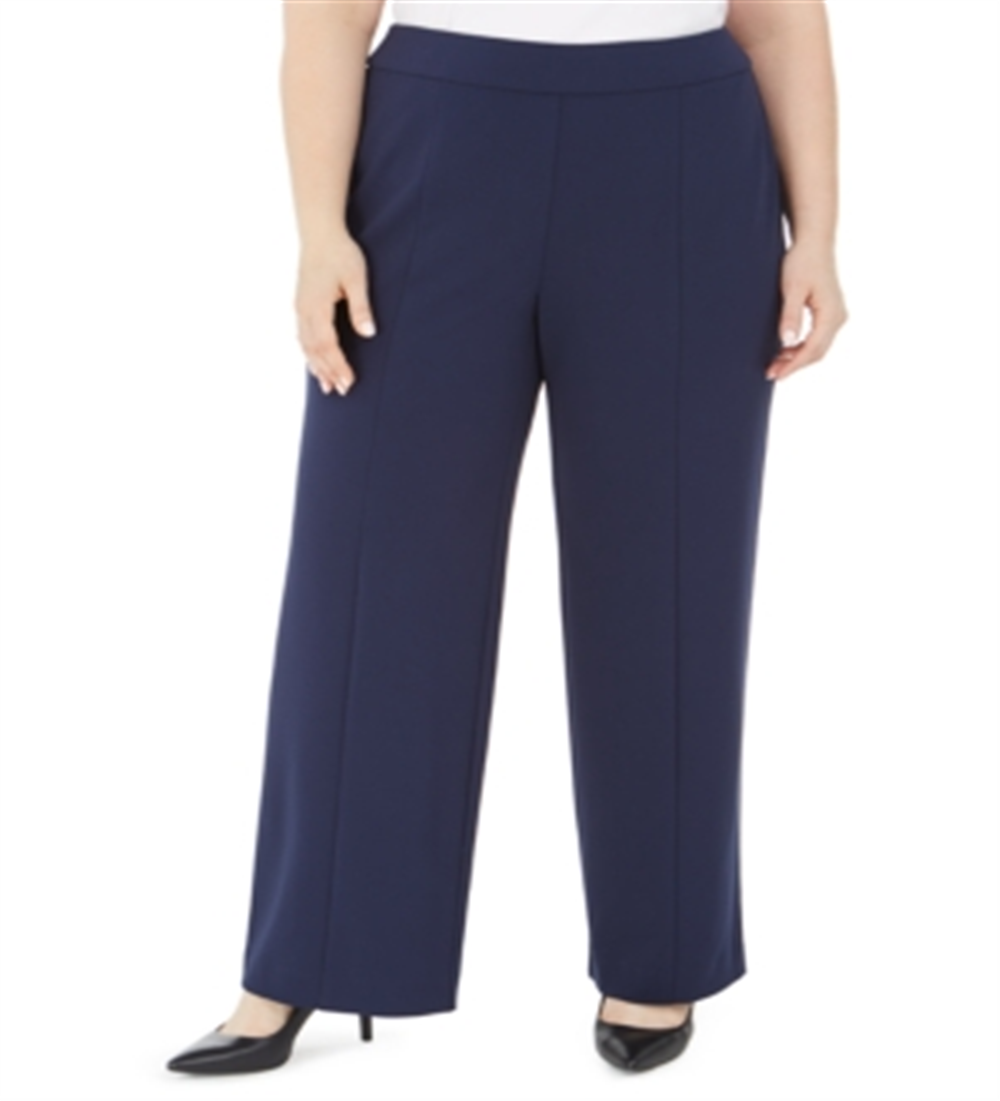 JM Collection Women's SeaPants Blue Size Petite Small