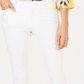 Charter Club Women's Solid Newport Slim Leg Pants White Size 4 Petite