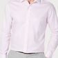 Tasso Elba Men's Regular Fit Button Front French Cuff Shirt Pink Size XL