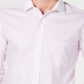 Tasso Elba Men's Regular Fit Button Front French Cuff Shirt Pink Size XL