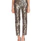 Vince Camuto Women's Animal Print Party Pants Gray Size 14