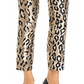 Vince Camuto Women's Animal Print Party Pants Gray Size 14