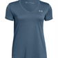 Under Armour Women's Tech SSV Ticker Tee Gray Size S