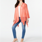 INC International Concepts Women's Knit Wrap Pink Size Regular