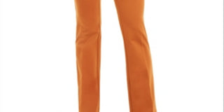 Alfani Women's Straight Leg Evening Pants Orange Size 6