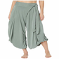 Free People Women's Venice Harem Green Size Large