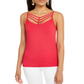 Thalia Sodi Women's Ladder Trim Tank Top Red Size Small