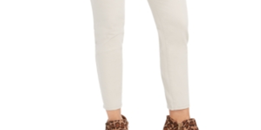 Style & Co Women's Curvy Fit Skinny Fashion Jeans Brown Size 16
