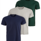 Calvin Klein Men's Crew Neck Classic Fit 3 pack T- Shirt Blue Size X-Large