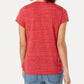 Style & Co Women's Graphic T-Shirt Red Size X-Small