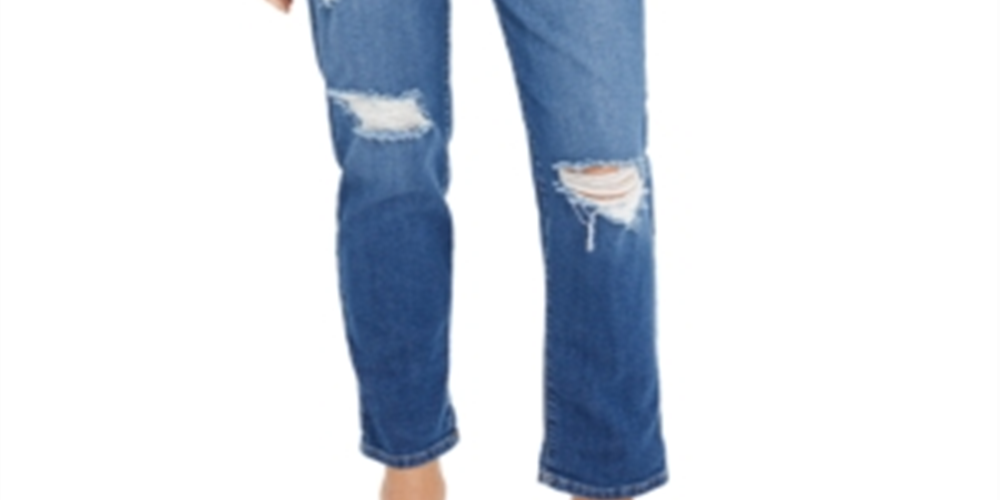 INC International Concepts Women's  Boyfriend Jeans  Blue Size 2
