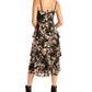 Rachel Roy Women's Valia Printed Tiered Dress Black Size XL
