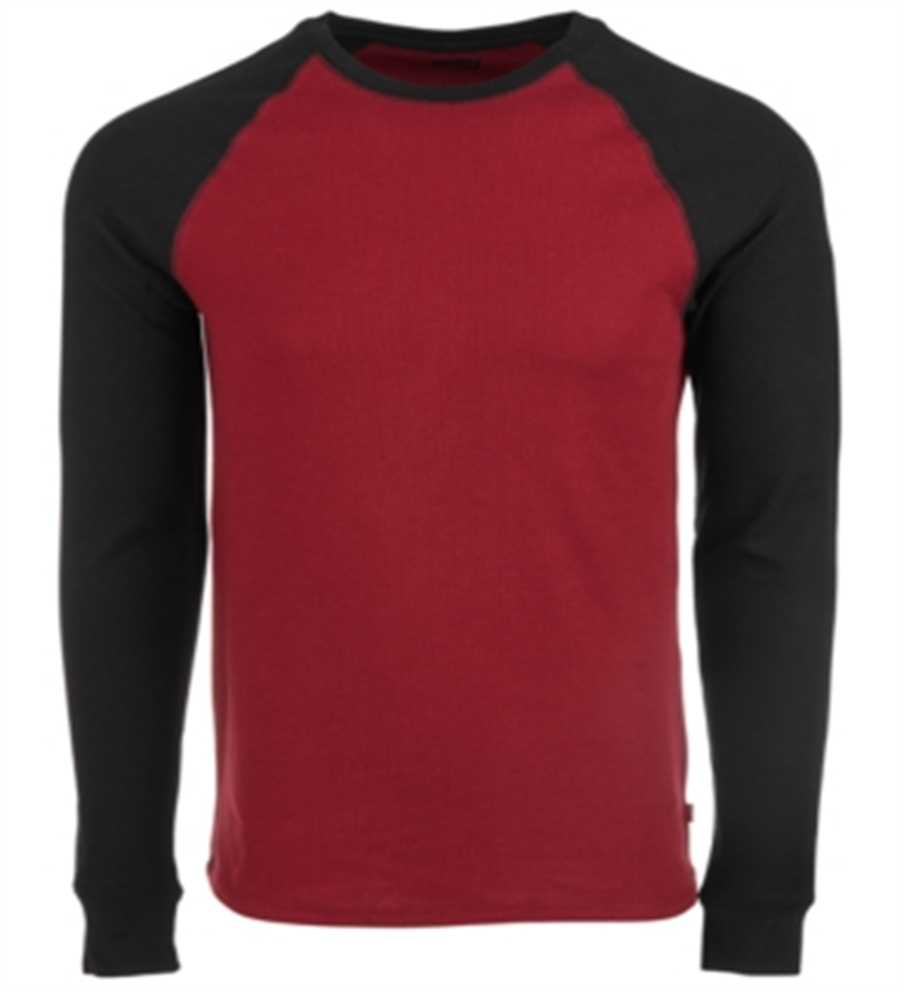 Levi's Men's Long Sleeve Thermal T-Shirt Red Size X-Large