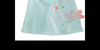 First Impressions Baby Girl's Spring Graphic T-Shirt Blue Size 18 Months