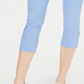 Charter Club Women's Tummy Control Bristol Capri Jeans Blue Size14