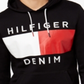 Tommy Hilfiger Men's  Brooks Pullover Hoodie in Cotton Jimmy Jazz Black  Size XX-Large