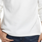 Weatherproof Vintage Men's Waffle Knit Long Sleeve T-Shirt White Size Small