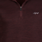 Attack Life by Greg Norman Men's Herringbone 1/4 Zip up Pullover Red Size Medium
