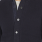 Buffalo David Bitton Men's Sweater Cardigan Hooded Rib Blue Size X-Large