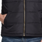 Weatherproof Vintage Men's Zip Front Vest Black Size XXX-Large