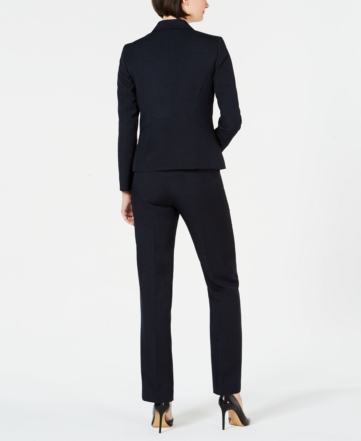 Le Suit Women's Blazer Jacket Blue Size 14