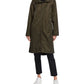 Eileen Fisher Women's MIDI Organic Cotton Cold Weather Coat Brown Size X-Small