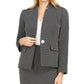 Kasper Women's Notch Collar Blazer Black- Size 4