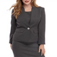 Kasper Women's Notch Collar Blazer Black- Size 4