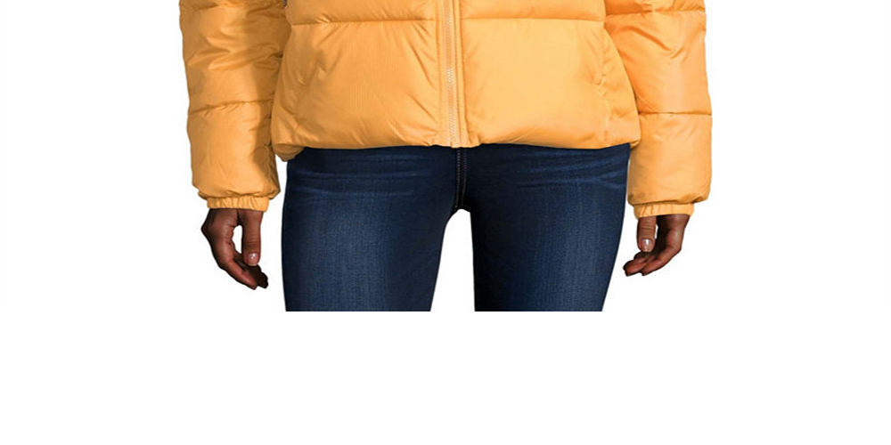 Columbia Women's Puffect Insulated Jacket Small Raw Honey Yellow Size S