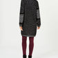 Style & Co Women's Printed Shawl Collar Cardigan Black Size Small