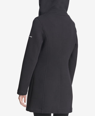 DKNY Women's Asymmetrical Jacket Black Size X-Large