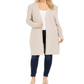 INC International Concepts Women's Puff Sleeve Completer Cardigan Beige Size 3X
