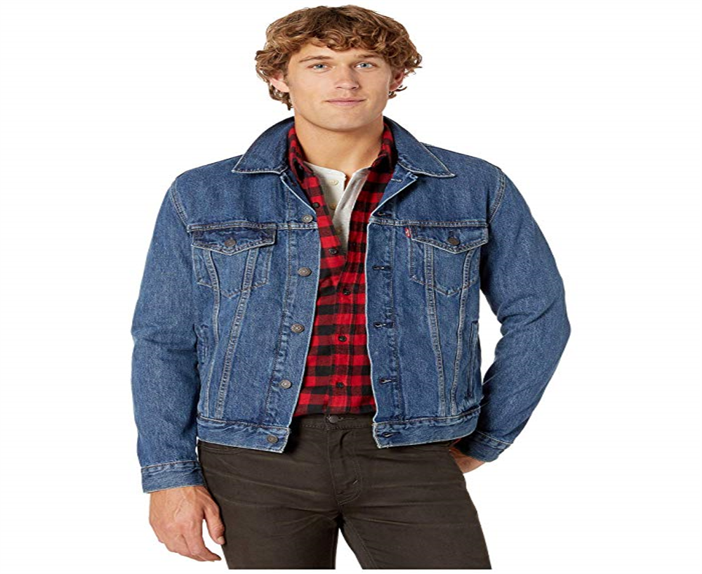 Levi's Men's Denim Trucker Jacket Blue Size X-Small