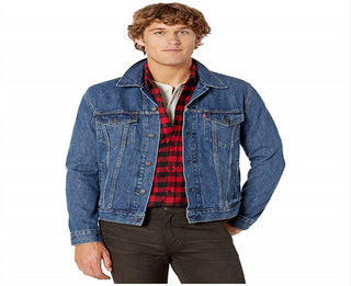 Levi's Men's Denim Trucker Jacket Blue Size X-Small
