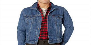 Levi's Men's Denim Trucker Jacket Blue Size X-Small