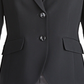 Basler Womens Knit Office Two-Button Blazer Black Size 20