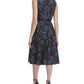 Tommy Hilfiger Women's Short Sleeve Knee Length Fit Flare Dress Black Size 14