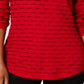 Karen Scott Women's Textu Sweater Red Size Petite S