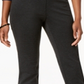 Charter Club Women's Cambridge Pull on Ponte Pants Gray Size 12S
