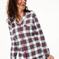 Family Pajamas Women's Stewart Plaid Set White Size X-Small