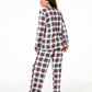 Family Pajamas Women's Stewart Plaid Set White Size X-Small