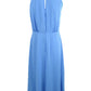 Vince Camuto Women's Sleeveless Ruffle Dress Blue Size 8
