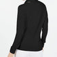 Karen Scott Women's Embellished Sweater with Scarf Black Size Petite XL
