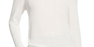 Eileen Fisher Women's Tencel Open Knit Sweater Brown Size Petite Medium