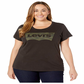 Levi's Women's Perfect Tee T Shirt Black Size 2X