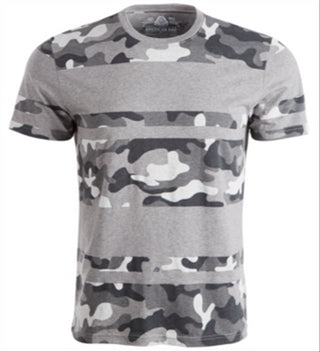 American Rag Men's Blocked Camo T-Shirt Gray Size Large