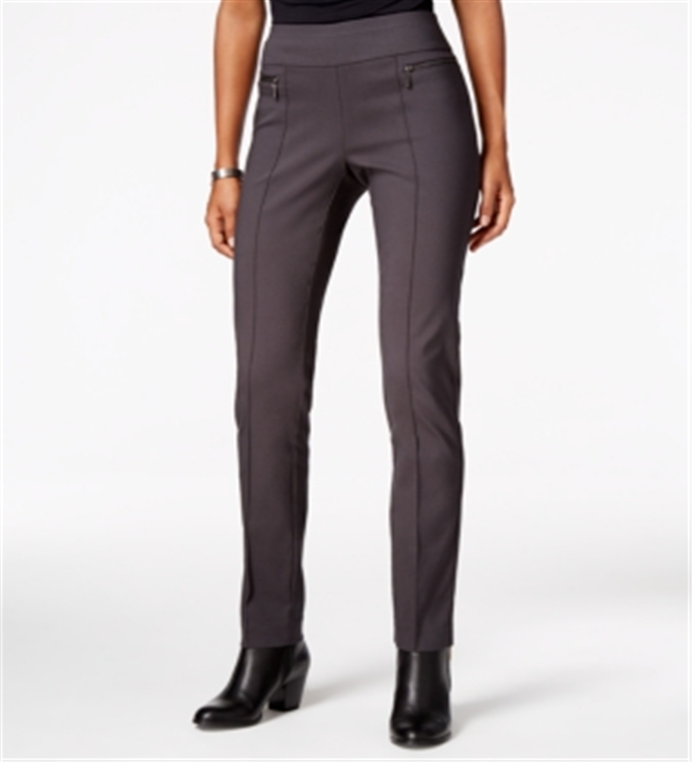 Style & Co Women's Pants Gray Size Petite Small