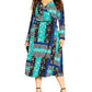 City Chic Women's Patch Dress Green Size Petite Small