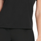 DKNY Women's Puff Shoulder Top Black Size X-Large